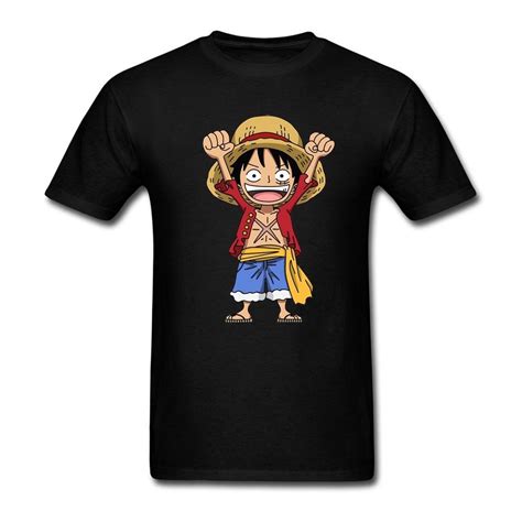 Boys 1 Piece Luffy Printed Clothing T Shirt One Piece Shirt Print