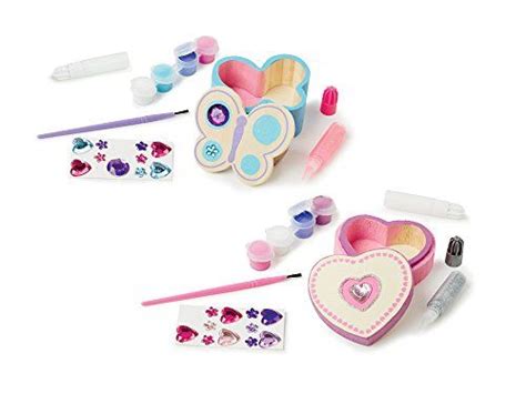Melissa And Doug Decorate Your Own Wooden Heart Box And Woo
