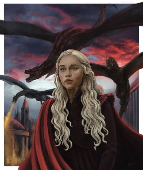 Daenerys Targaryen Art Game Of Throne Daenerys House Targaryen