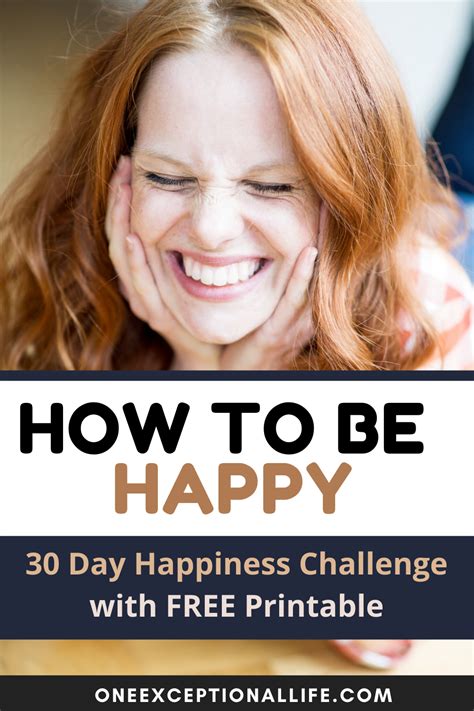 What Is True Happiness A 30 Day Happiness Challenge Happiness