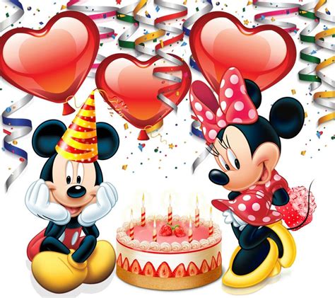 Happy Birthday With Images Happy Birthday Mickey Mouse Mickey