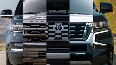 2023 Toyota Sequoia Vs Chevrolet Tahoe Ford Expedition Nissan Armada