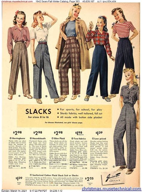 1942 Sears Fall Winter Catalog Page 363 Catalogs And Wishbooks 1940