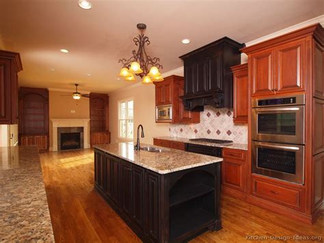 We pride ourselves on selling cabinetry that is built to last. Dark Cherry Color Kitchen Cabinets And Isles | Home Design ...