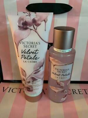 Victoria S Secret Velvet Petals La Creme Fragrance Mist And Lotion Set