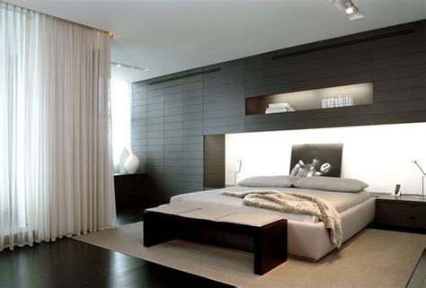 We love how all the black pieces in this room bring an element of sheer and austere cool. Black - a perfect color for the bedroom furniture no ...