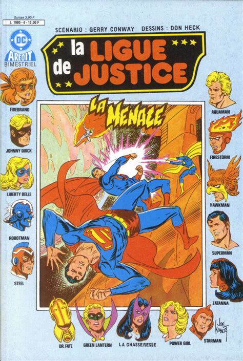 La Ligue De Justice 2e Série Arédit Arédit En Couleurs 4 La Menace