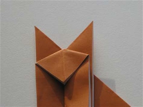 Origami Fox Folding Instructions - How to Fold an Origami Fox