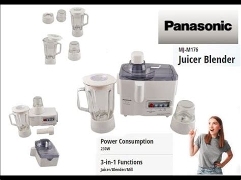 Panasonic Juicer Blender MJ M P YouTube