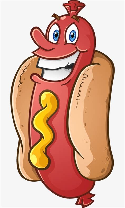Collection Of Free Cartoon Hot Dog Png Pluspng