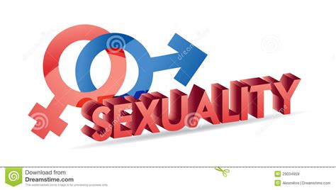 Sexuality Male And Female Symbols Stock Illustration Illustration Of
