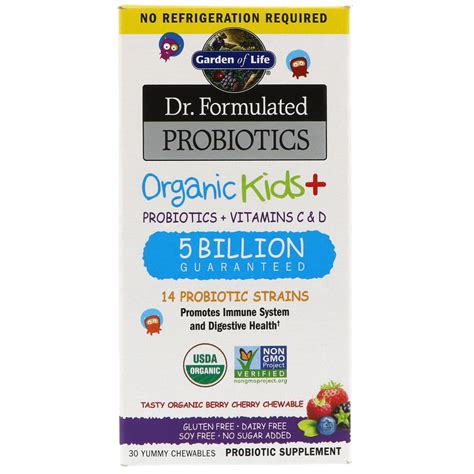 Garden Of Life Dr Formulated Probiotics Organic Kids Probiotics