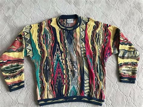 Vintage 90s Authentic Coogi Sweater Size Mens Medium Coogi Crewneck