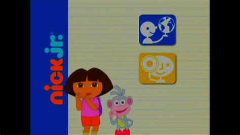 Dora The Explorer Nick Jr Cee Now Bumper English Audio And Rare