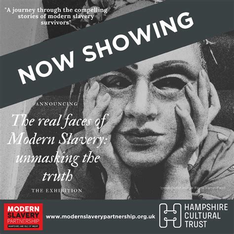 The Real Faces of Modern Slavery - Unmasking the truth | Hampshire