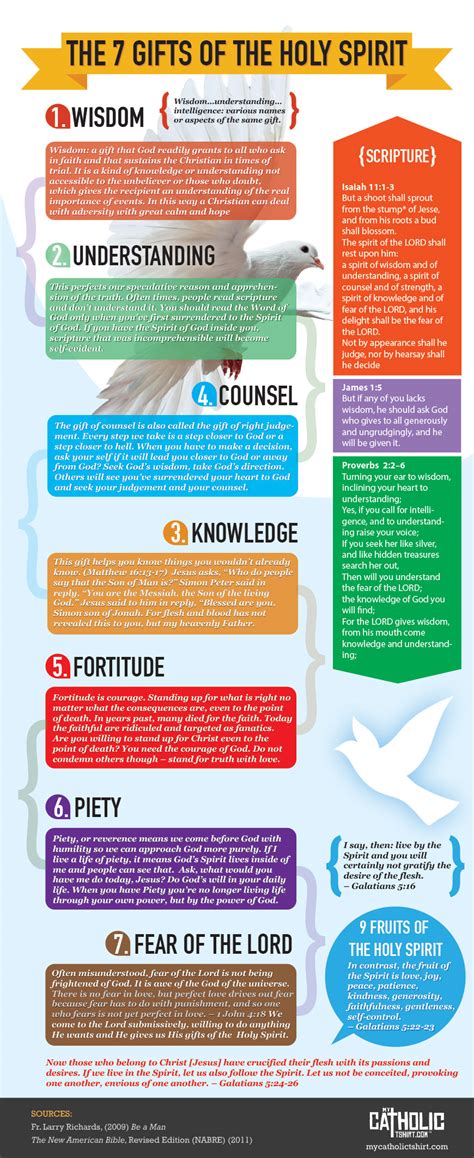 The 7 Ts Of The Holy Spirit Infographic