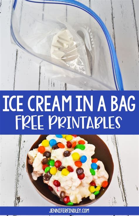 Ice Cream In A Bag Recipe Printable