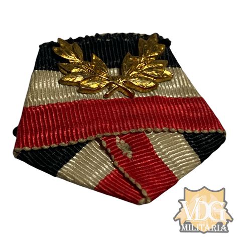 Ww1 German Tri Color Ribbon Vdg Militaria