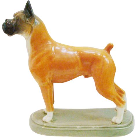 Very Scarce Rookwood Pottery 1945 Boxer Dog Figure Found At