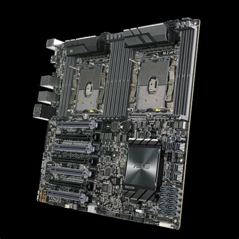 Asus Ws C621e Sage Workstation Mainboard Für Zweimal Intel Xeon