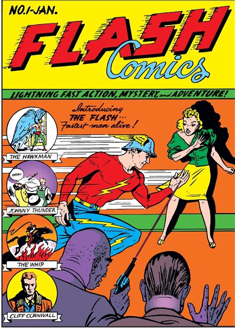 Weird Science Dc Comics Retro Review Flash Comics 1 1940 Origin