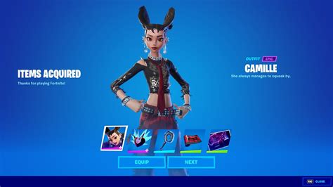 Buying New Camille Skin In Fortnite Item Shop Today Full Bundle Review And Showcase😘😍🔥 Youtube