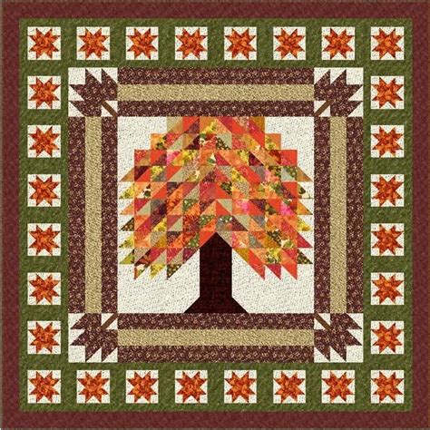 The Fall Quilt Craftsy Fall Quilts Fall Quilt Patterns Lap Quilt