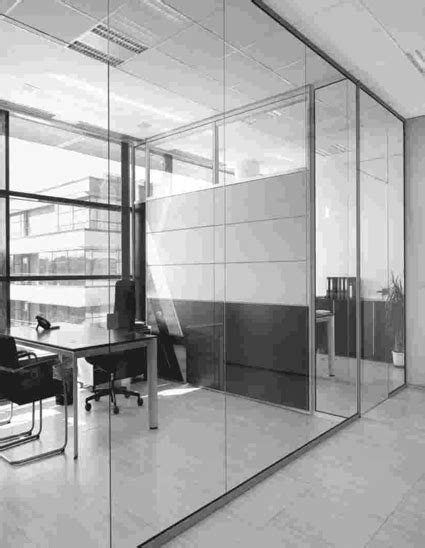 glass partition system spacebar