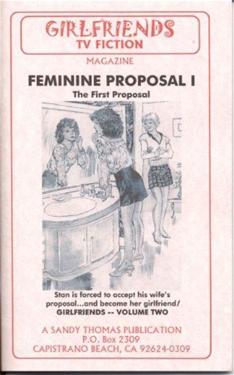 feminine proposal i girlfriends tv fiction by sandy thomas 9 99 author sandy thomas 69