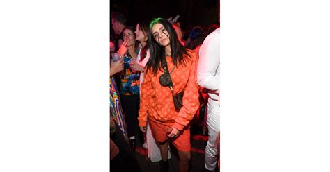 Nina Dobrev Wearing Louis Vuitton For Her Billie Eilish Halloween Costume Nina Dobrev Dressed