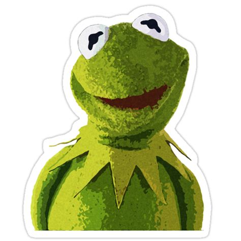 Kermit Stickers By Tikhi Redbubble