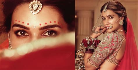Kriti Sanon Bridal Look Photoshoot For Manish Malhotra Goes Viral कृति सेनन बनीं दुल्हन सामने
