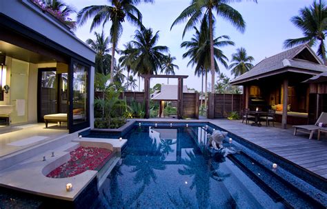 Amazing Beach House Design Bathtub To Pool At Anantara Phuket Villas