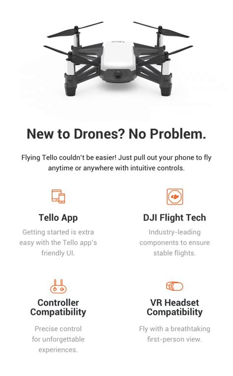New Release Dji Tello Quadcopterdrone First Lookreview