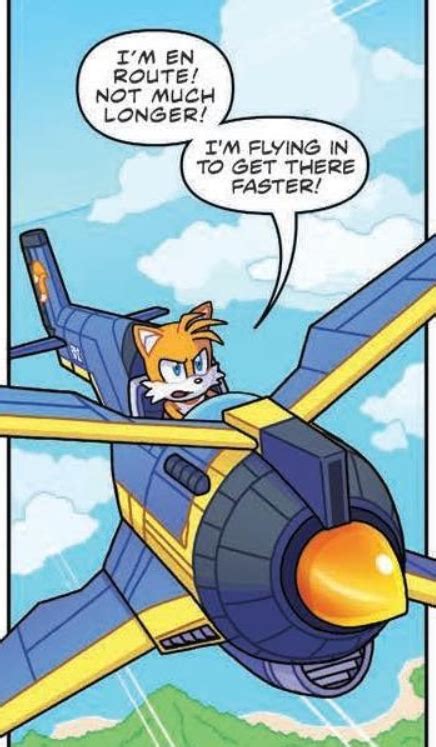 Tails On A Mission Idw Sonic 43 Preview Rsonicthehedgehog
