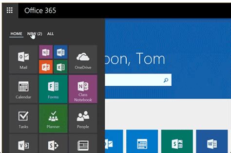 Microsoft Updates Office 365 App Launcher