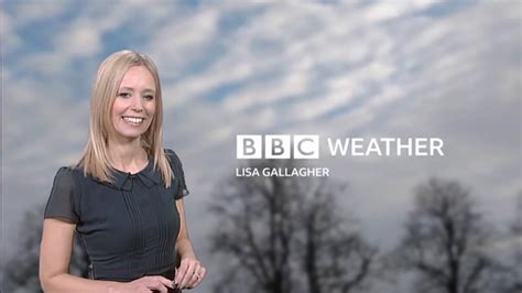 Lisa Gallagher Bbc Weather 08012020 Youtube