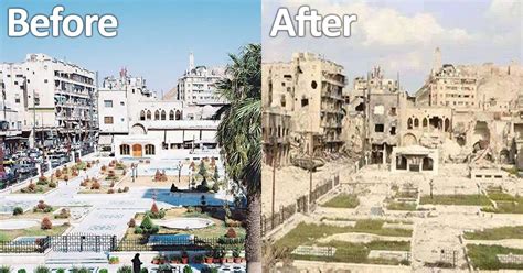26 Before And After Pics Reveal What War Has Done To Syria Plus