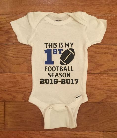 Baby Football Onepiecebaby Sports Outfitfootball Onesiebaby Boy T