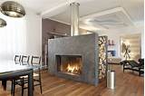 Photos of Double Sided Gas Log Fireplace