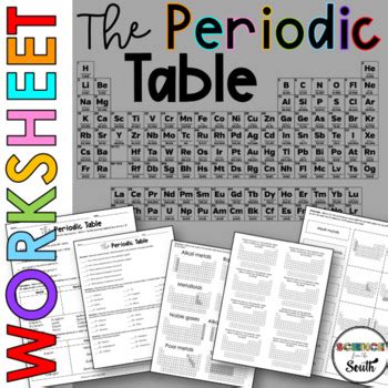 There are over 100 elements known to us, and scientists are still working hard to try and discover new elements. Periodic Table Worksheet to Use for Review or Assessment | TpT