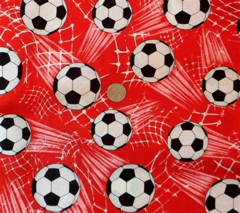 Soccer Ball Fabric Timeless Treasures