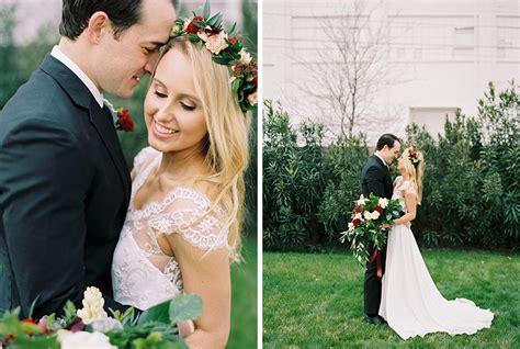 dusty blue and cranberry wedding inspiration from jessica gold photography