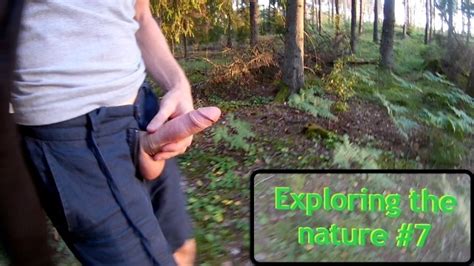 Exploring The Nature 7 Walking With My Cock Out Massive Cumshot In Pov