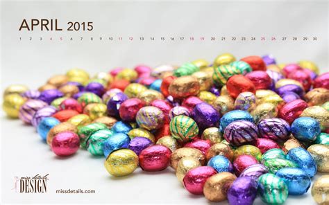 April 2015 Desktop Calendars