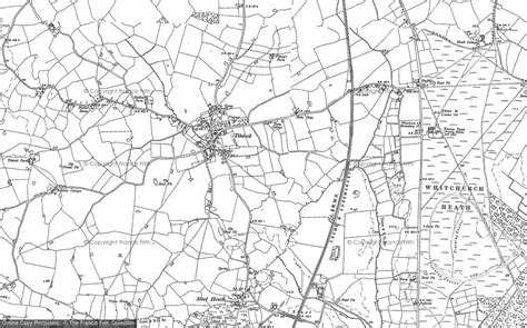 Historic Ordnance Survey Map Of Tilstock 1879 1899