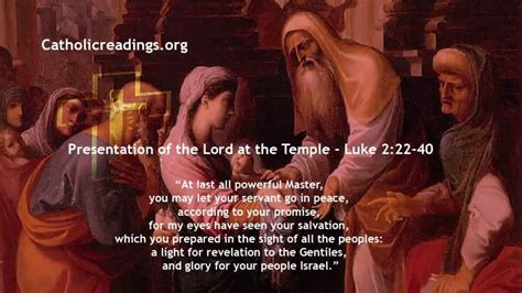 presentation of the lord at the temple luke 2 22 40 bible verse of the day