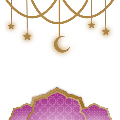 Psd Free Download Png Transparent Ramadan Decorative Pink Gold Islamic