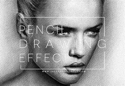 Gorgeous Pencil Drawing Photoshop Action Pencildrawing
