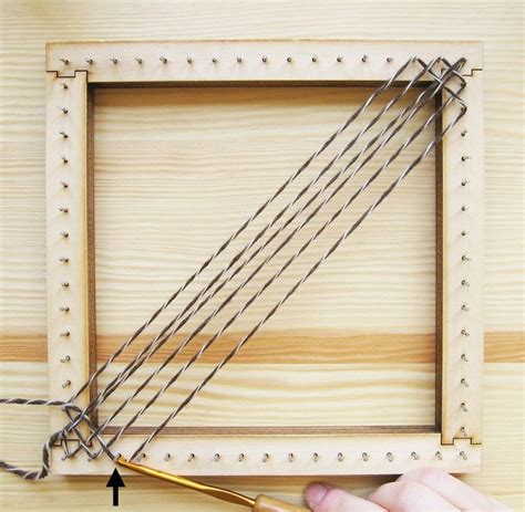 Square Pin Loom Speed Weaving How Did You Make This Luxe Diy